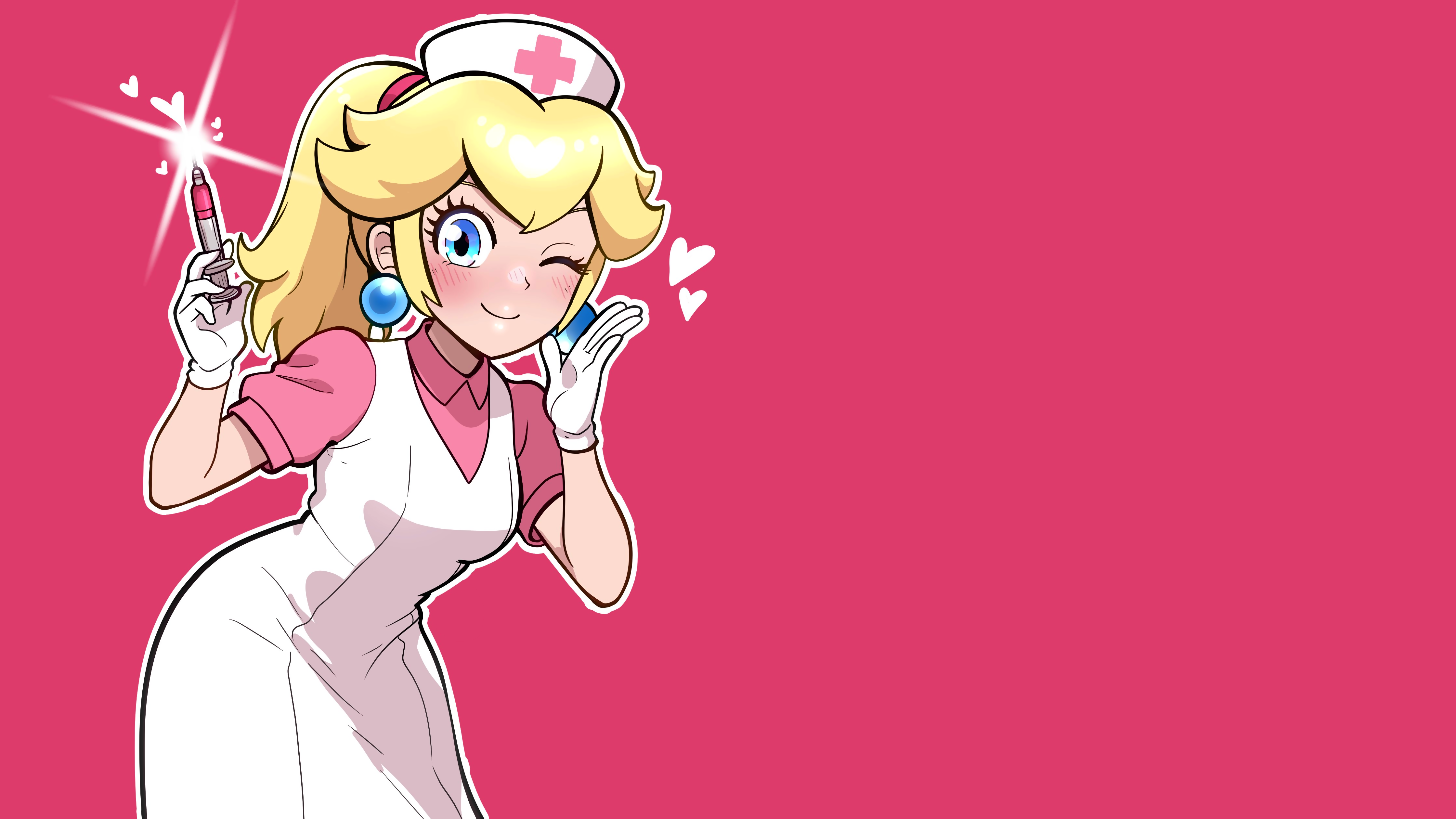 Peachy's Peptides Mascot